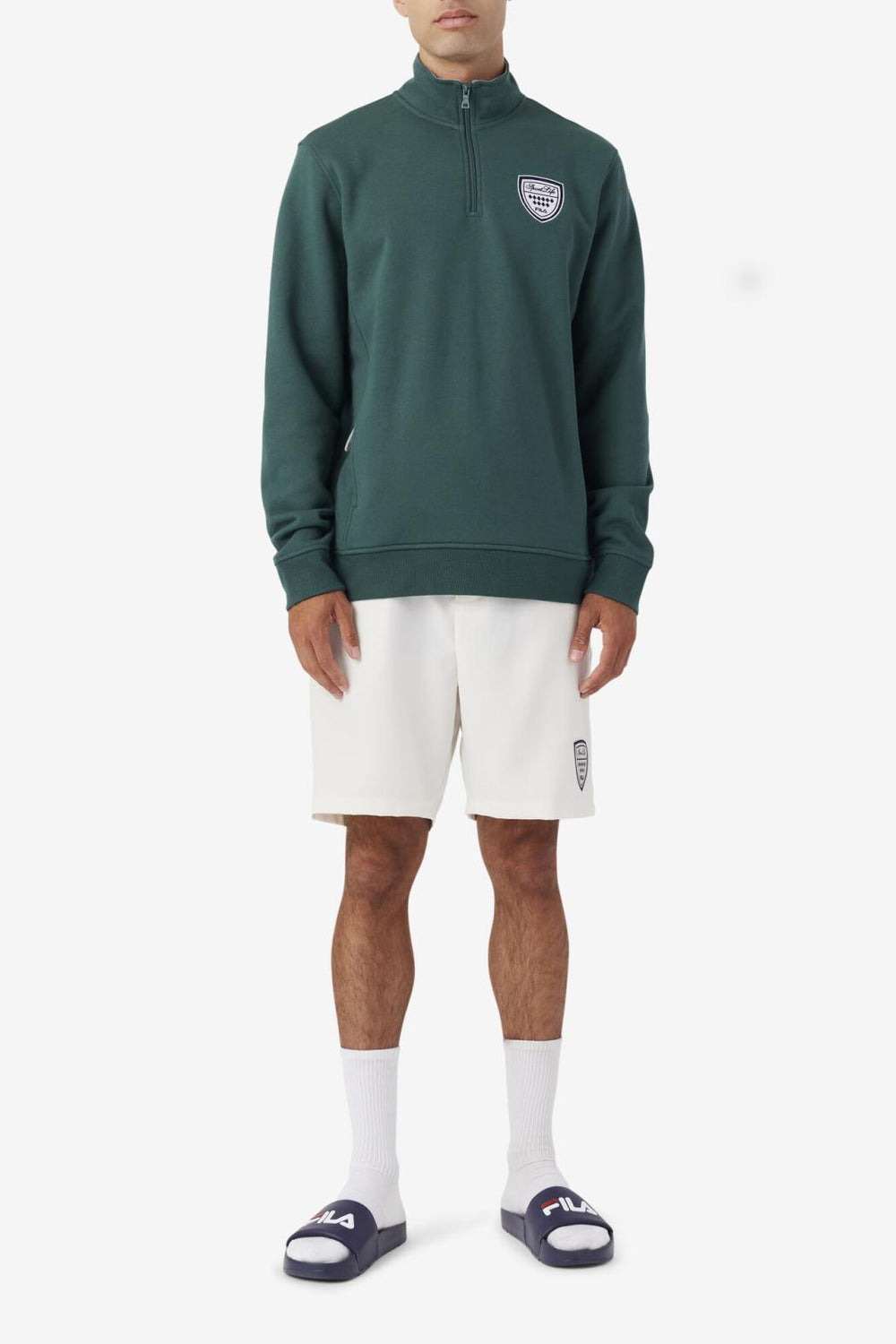 FILA Nima 1/4 Zip Sweatshirt | Men Sweatshirts &amp; Hoodies