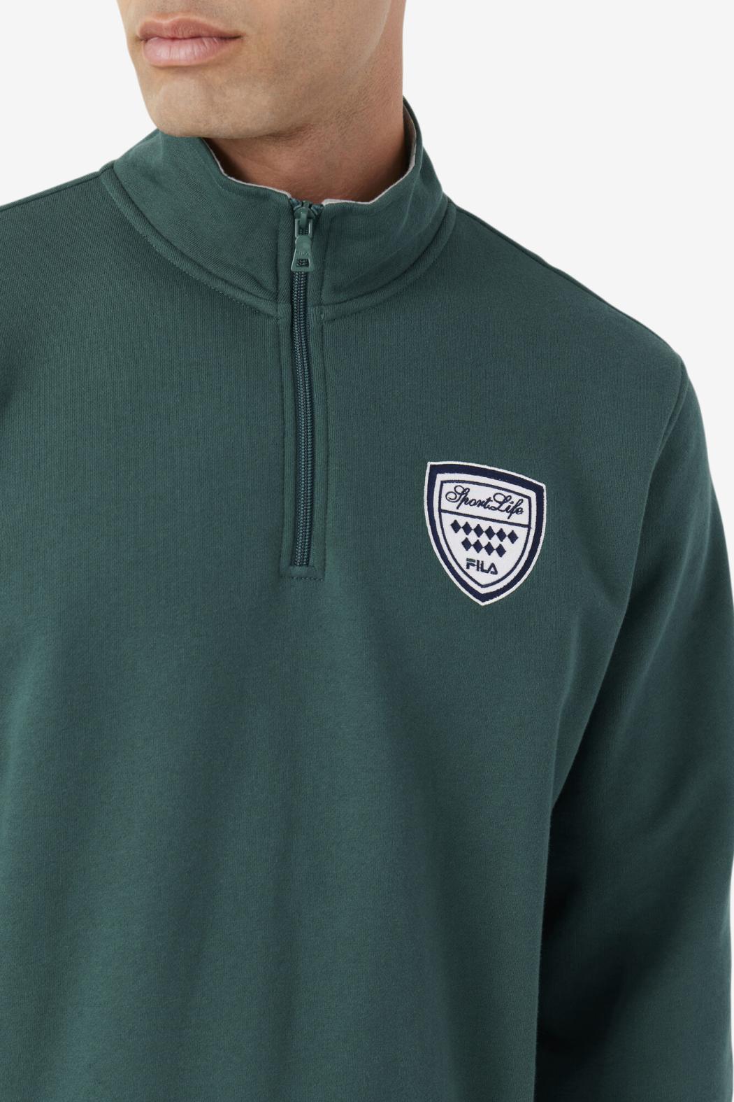 FILA Nima 1/4 Zip Sweatshirt | Men Sweatshirts &amp; Hoodies