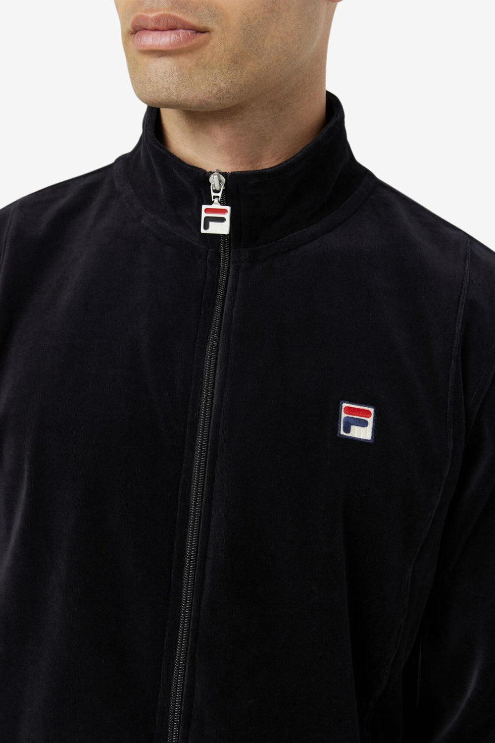 FILA O-Fit Velour Jacket | Men Sweaters &amp; Outerwear