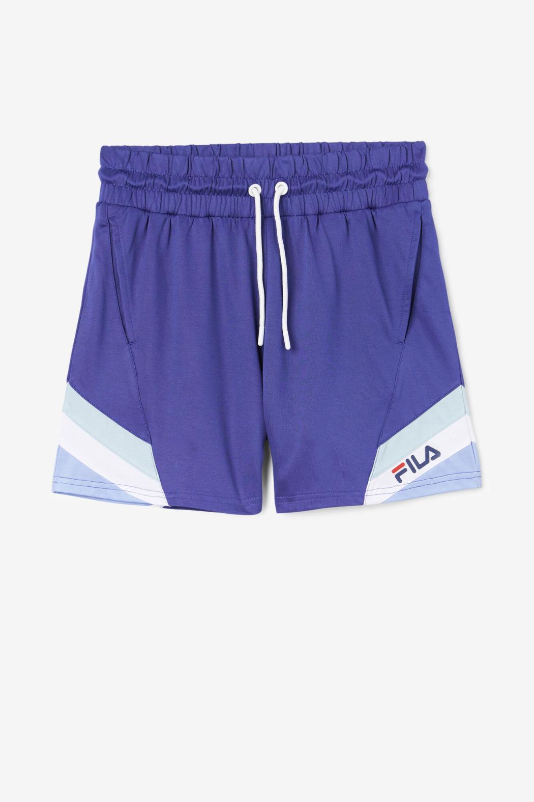 FILA Oeakleigh Shorts 437 ORIENT BLUE / ETHER / WHITE | Women Shorts &amp; Pants