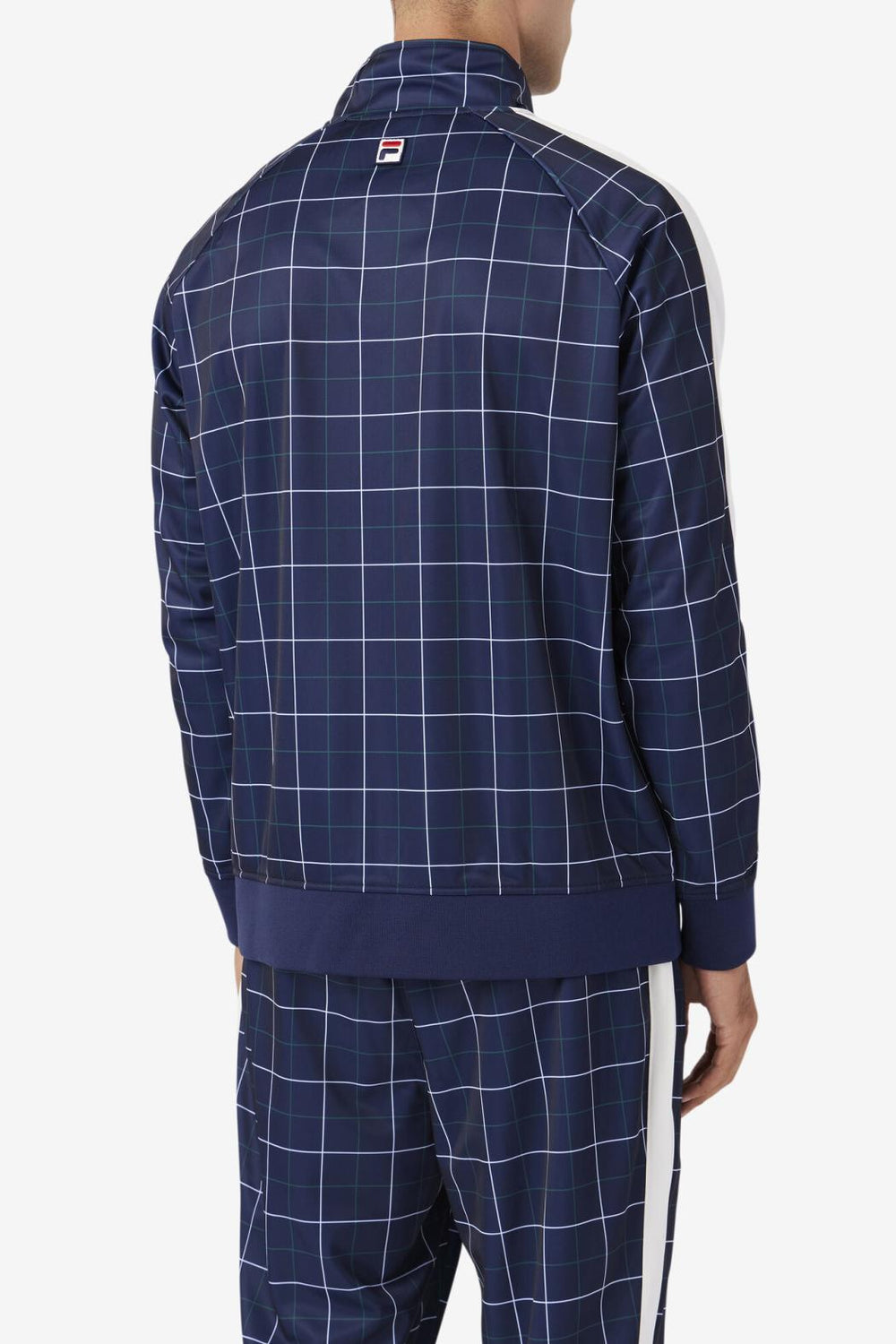 FILA Oshan Track Jacket 410 FILA NAVY / GARDENIA / JUNE BUG | Men Sweaters &amp; Outerwear