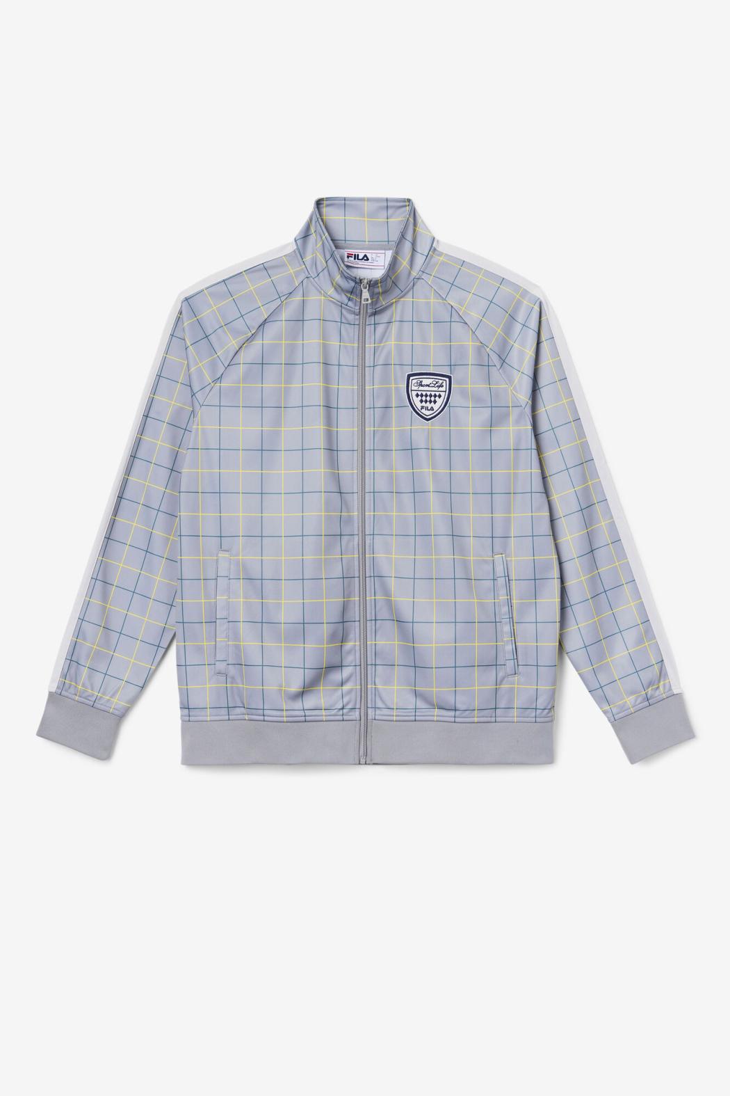 FILA Oshan Track Jacket 42 MONUMENT / PUMICE STONE / JUNE BUG | Men Sweaters &amp; Outerwear