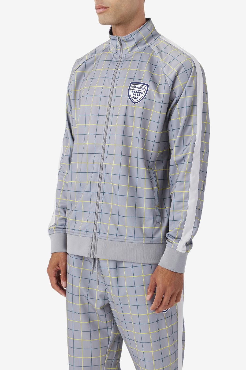 FILA Oshan Track Jacket 42 MONUMENT / PUMICE STONE / JUNE BUG | Men Sweaters &amp; Outerwear