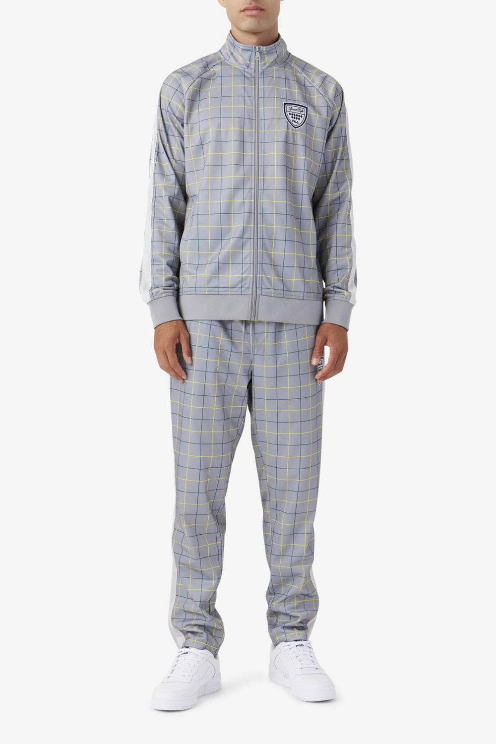 FILA Oshan Track Jacket 42 MONUMENT / PUMICE STONE / JUNE BUG | Men Sweaters &amp; Outerwear