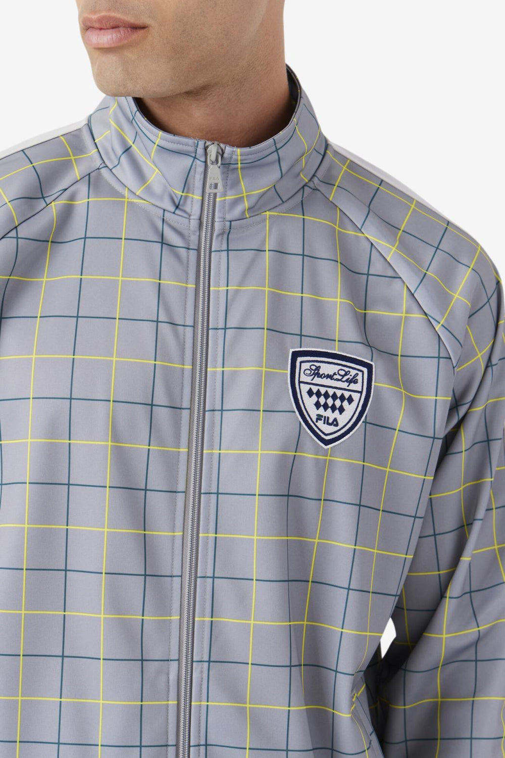 FILA Oshan Track Jacket 42 MONUMENT / PUMICE STONE / JUNE BUG | Men Sweaters &amp; Outerwear