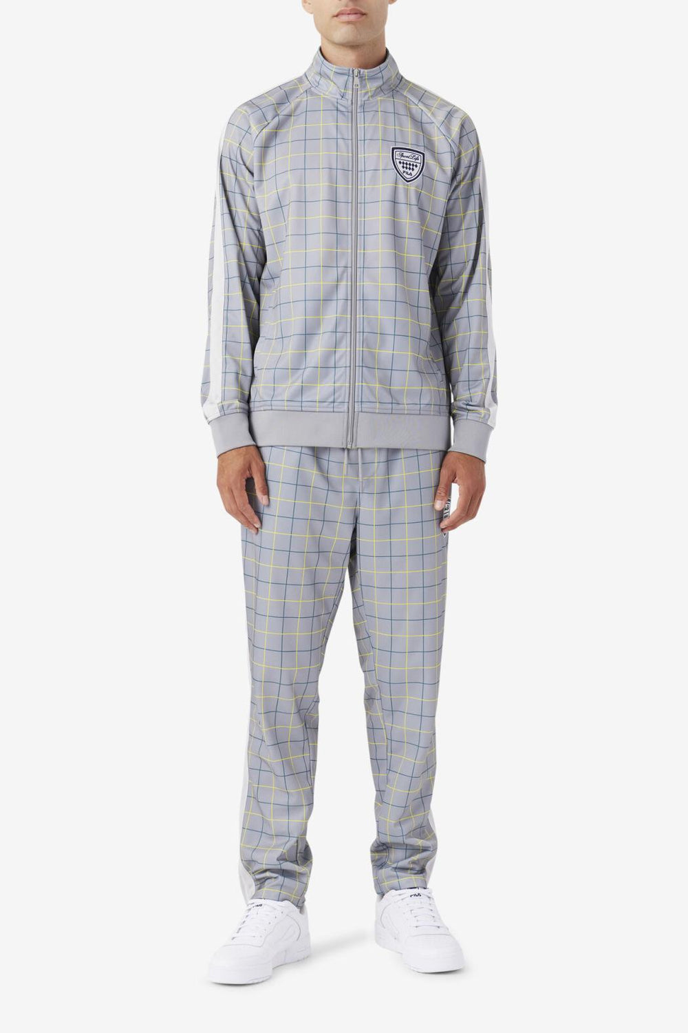 FILA Oshan Track Pant 042 MONUMENT / PUMICE STONE / JUNE BUG | Men Pants &amp; Shorts