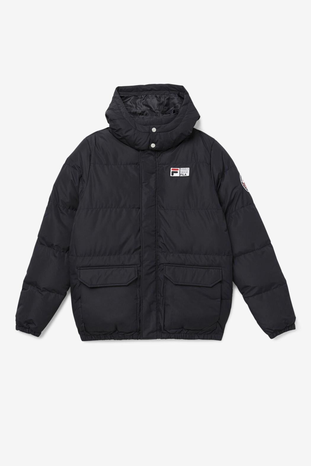 FILA Otler Puffer Jacket 001 BLACK | Men Sweaters &amp; Outerwear