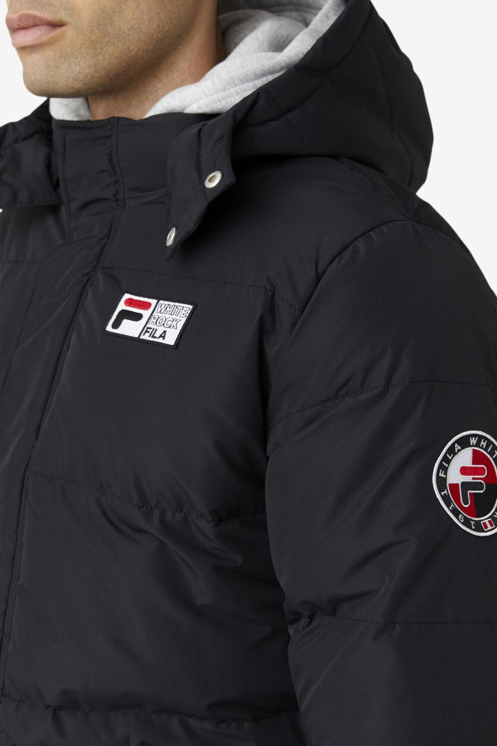 FILA Otler Puffer Jacket 001 BLACK | Men Sweaters &amp; Outerwear