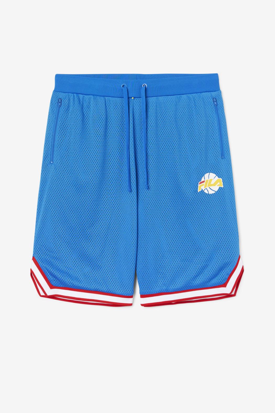 FILA Ovi Basketball Short 466 PRINCE BLUE / WHITE / FILA RED / GOLD FUSION | Men Pants &amp; Shorts