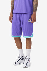 FILA Ovi Basketball Short 588 ELECTRIC PURPLE / CERAMIC / WHITE / DARK SHADOW | Men Pants &amp; Shorts