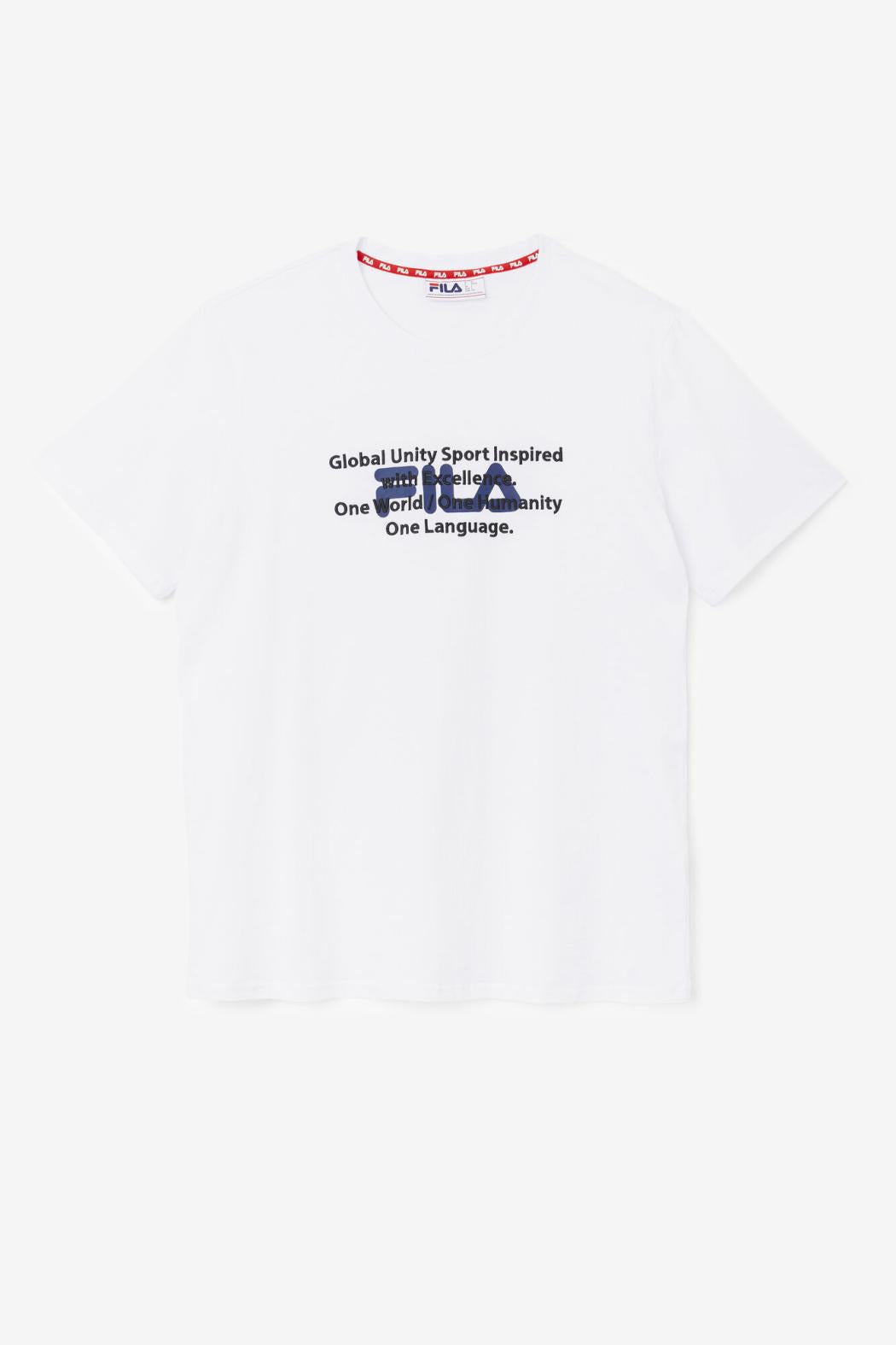 FILA Pepacton Tee 100 WHITE | Men Tops