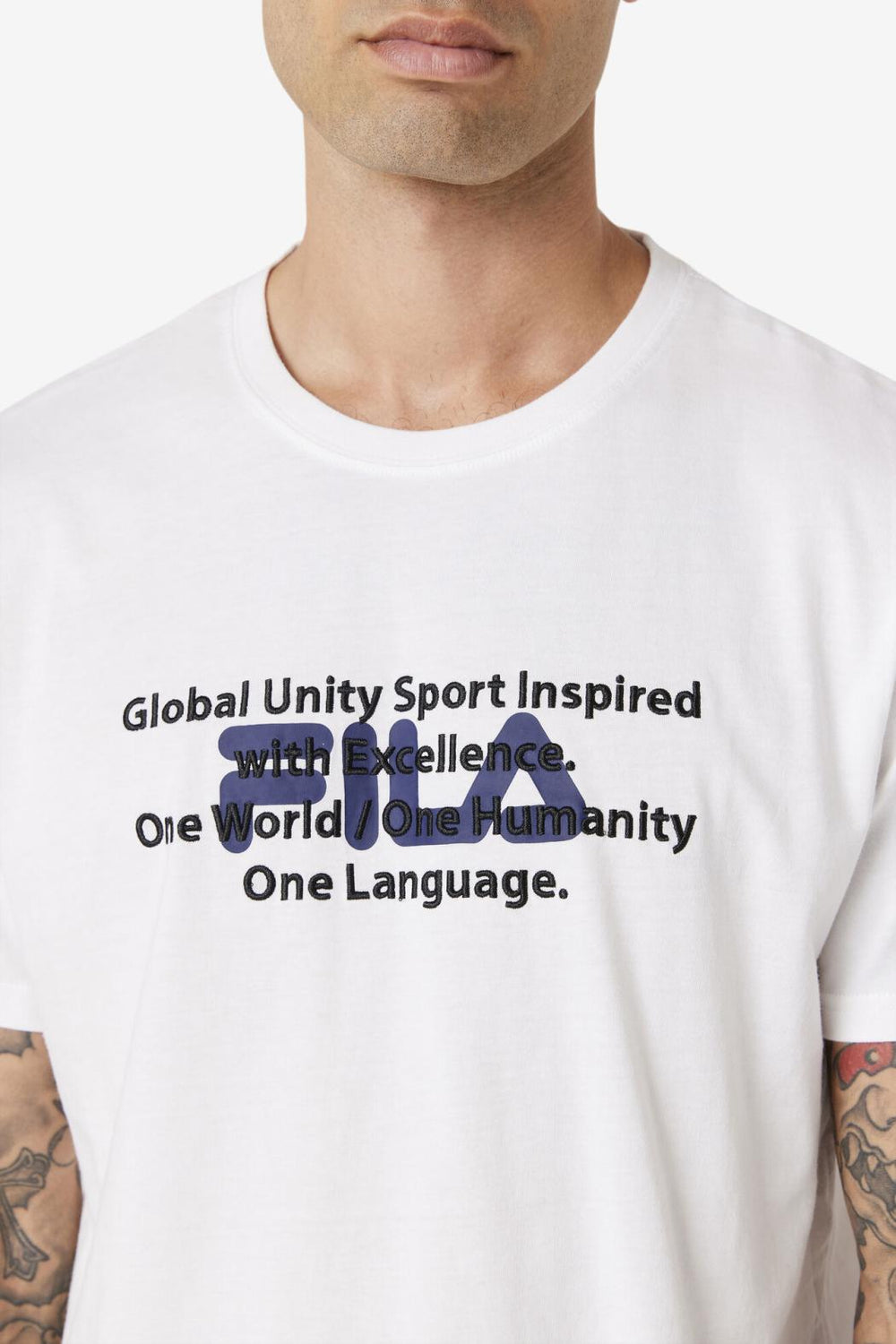 FILA Pepacton Tee 100 WHITE | Men Tops