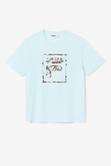 FILA Pras Tee 438 ICED AQUA | Men Tops