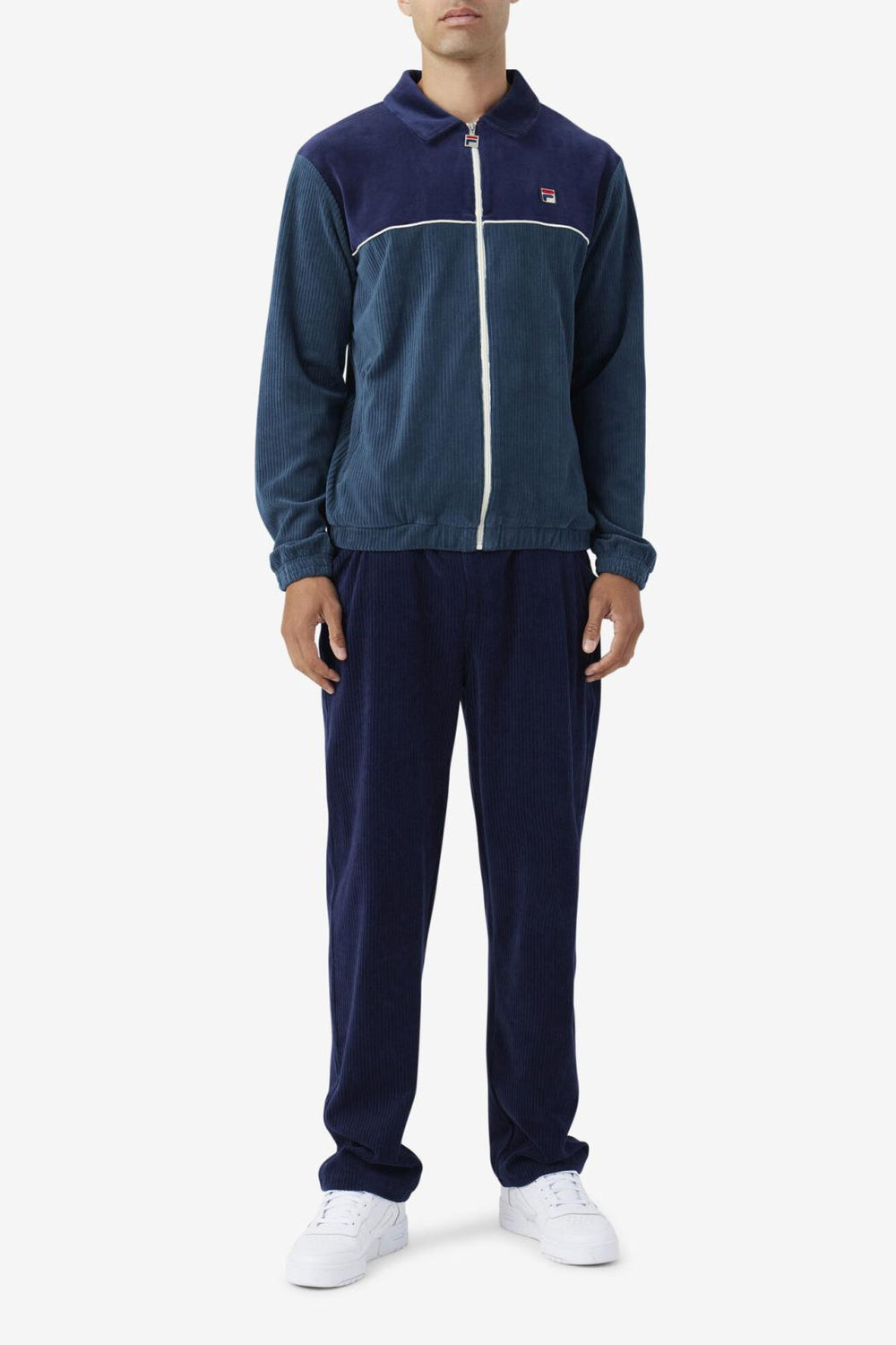 FILA Pryor Velour Pant 410 FILA NAVY | Men Sweatsuits &amp; Tracksuits