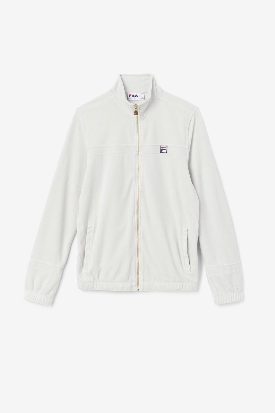 FILA Ravid Velour Jacket 041 DAWN BLUE | Men Sweaters &amp; Outerwear