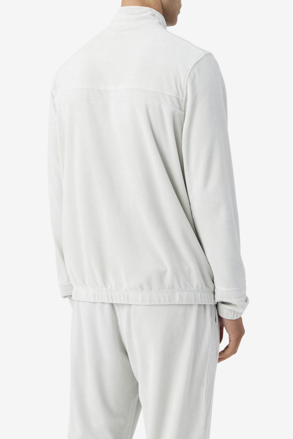 FILA Ravid Velour Jacket 041 DAWN BLUE | Men Sweaters &amp; Outerwear