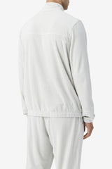 FILA Ravid Velour Jacket 041 DAWN BLUE | Men Sweaters &amp; Outerwear