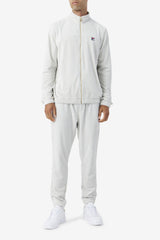 FILA Ravid Velour Jacket 041 DAWN BLUE | Men Sweaters &amp; Outerwear