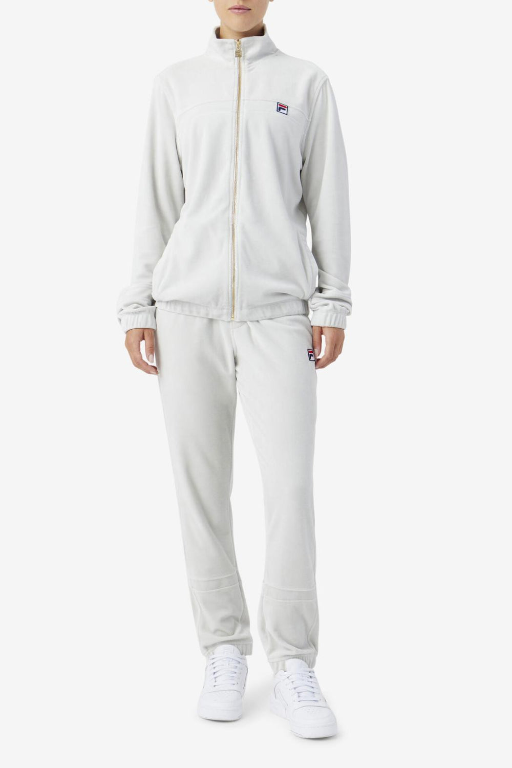 FILA Ravid Velour Jacket 041 DAWN BLUE | Men Sweaters &amp; Outerwear