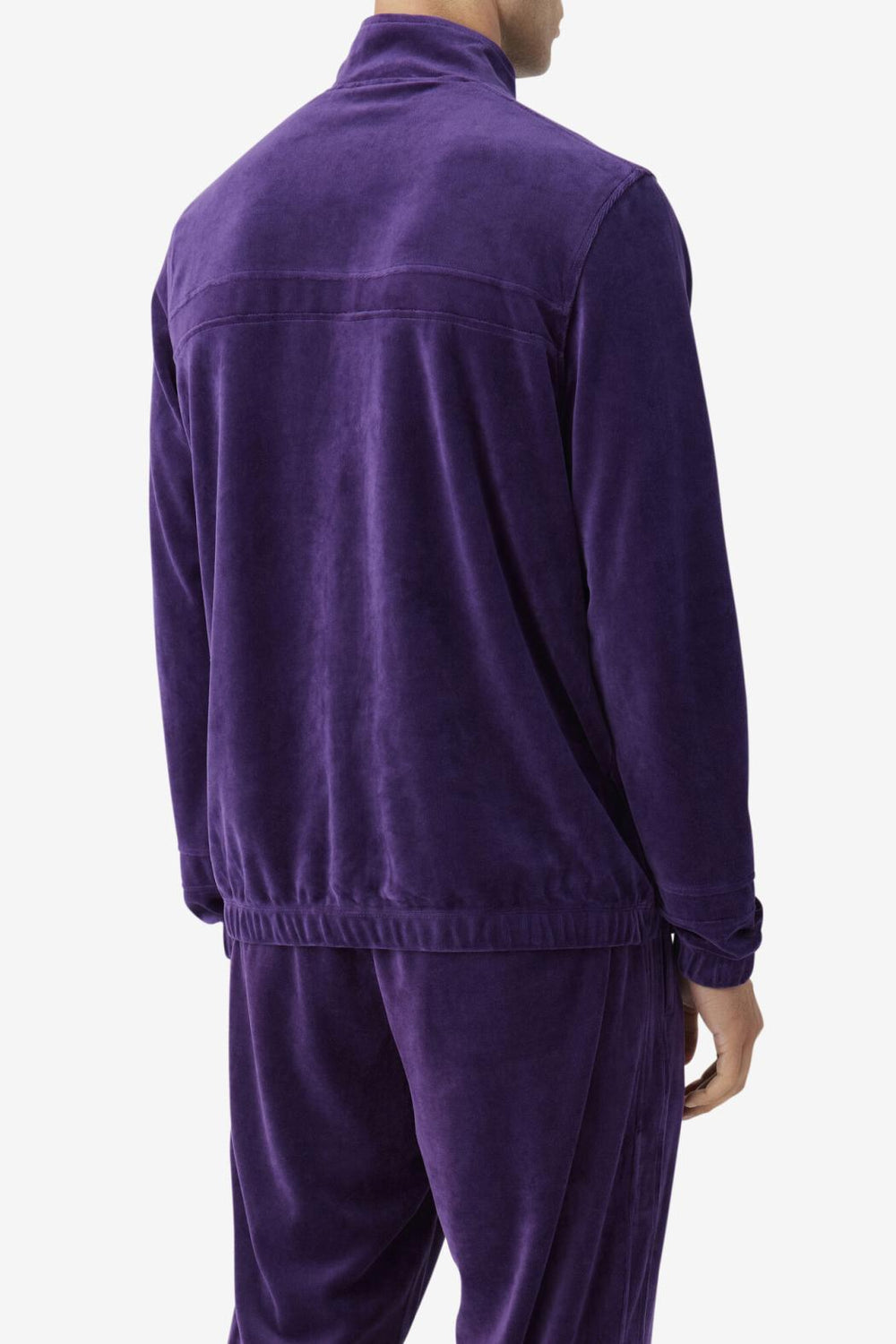 FILA Ravid Velour Jacket 581 BLACKBERRY CORDIAL | Men Sweaters &amp; Outerwear