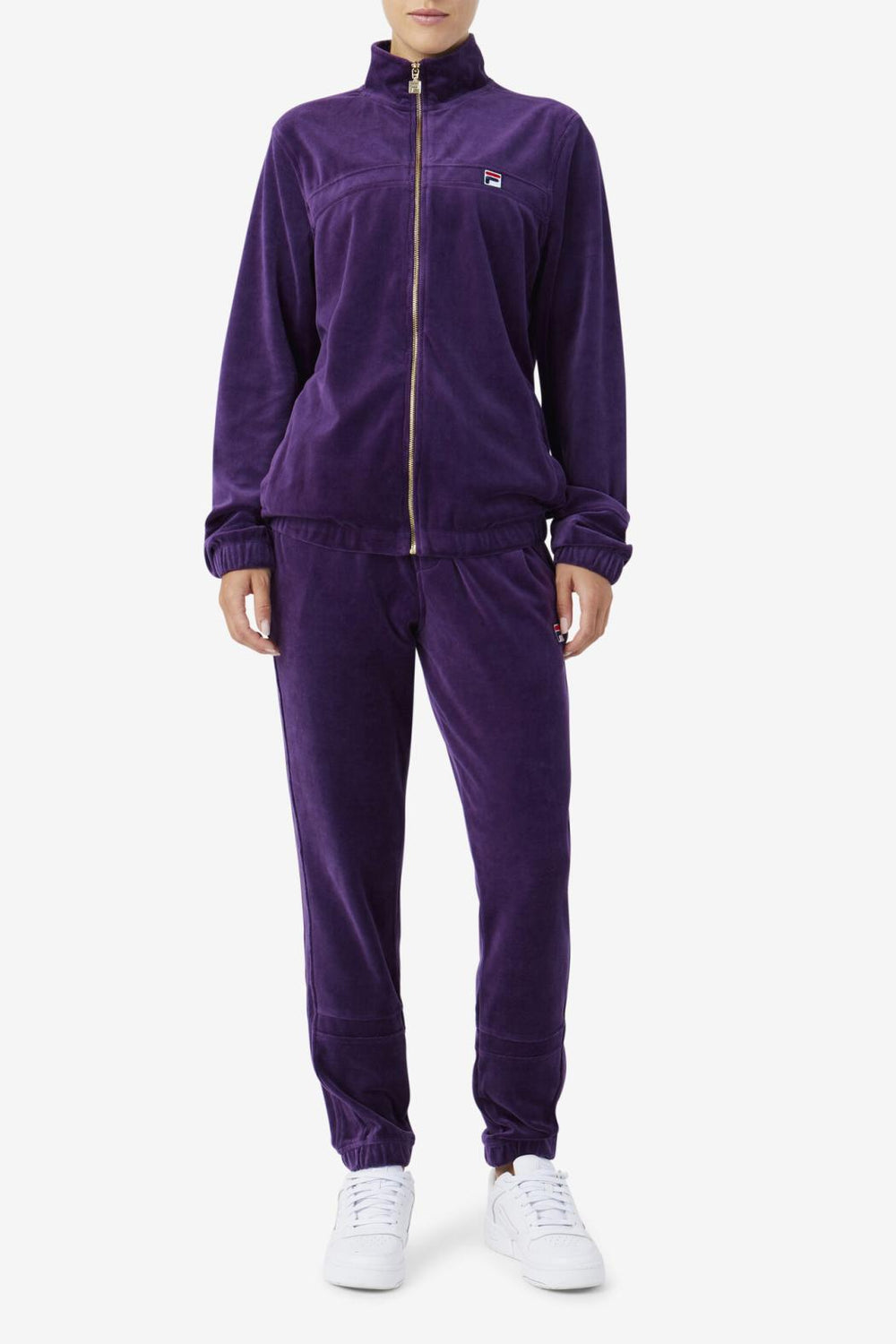 FILA Ravid Velour Jacket 581 BLACKBERRY CORDIAL | Men Sweaters &amp; Outerwear