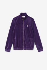 FILA Ravid Velour Jacket 581 BLACKBERRY CORDIAL | Men Sweaters &amp; Outerwear