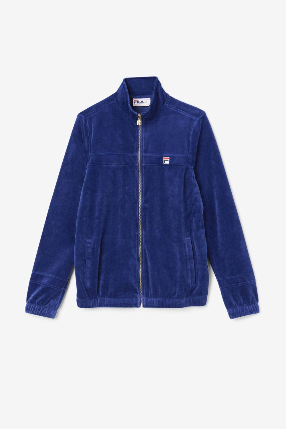 FILA Ravid Velour Jacket 919 BLUEPRINT | Men Sweaters &amp; Outerwear
