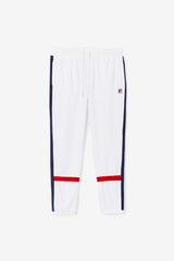 FILA Ravid Velour Pant 100 WHITE / FILA NAVY / FILA RED | Men Pants &amp; Shorts