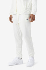 FILA Ravid Velour Pant 172 EGRET | Men Pants &amp; Shorts