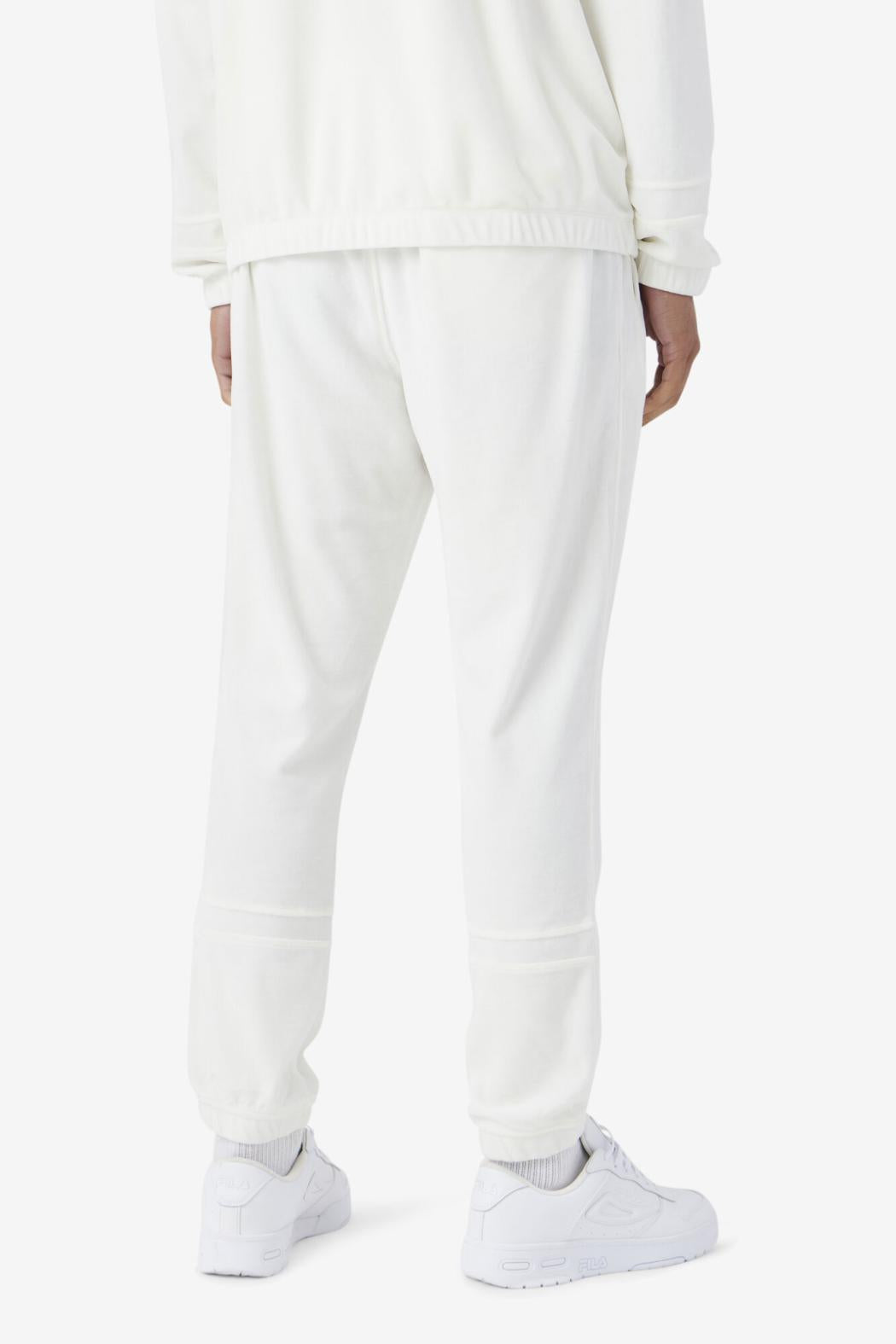 FILA Ravid Velour Pant 172 EGRET | Men Pants &amp; Shorts