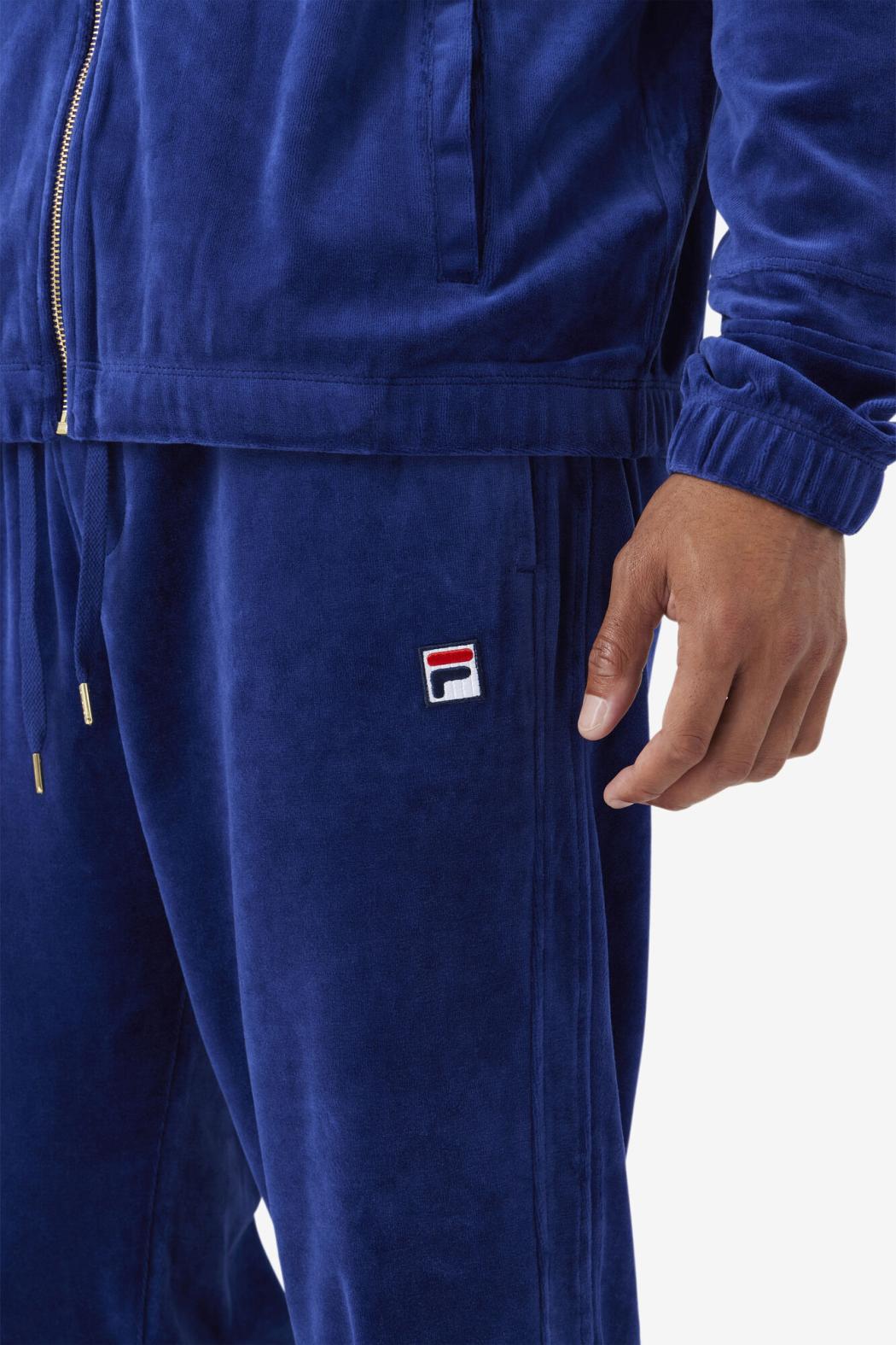 FILA Ravid Velour Pant 919 BLUEPRINT | Men Pants &amp; Shorts