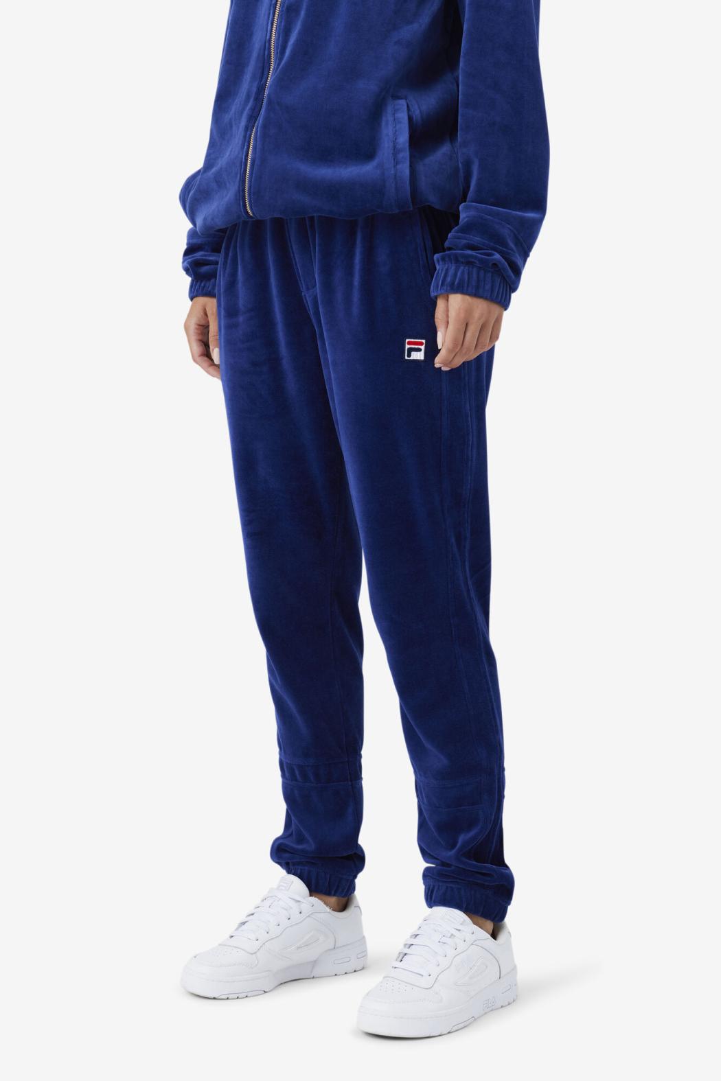 FILA Ravid Velour Pant 919 BLUEPRINT | Men Pants &amp; Shorts