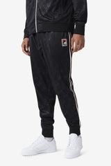FILA Ridd Track Pant 001 BLACK / GARDENIA / RADIANT YELLOW | Men Sweatsuits &amp; Tracksuits