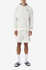 FILA Rish Hoodie 281 GARDENIA / BLAZING YELLOW / JUNE BUG | Men Sweatshirts &amp; Hoodies