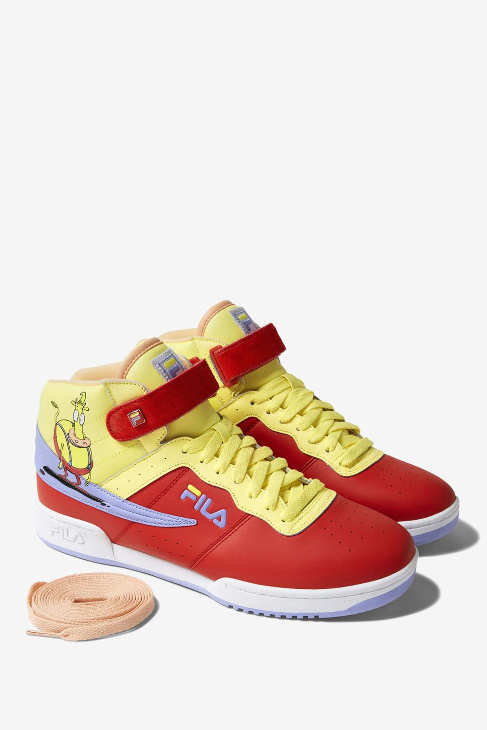 FILA Rocko's Modern Life Heffer X F-13 614 MOLTEN LAVA / LIMELIGHT / WHITE | Men Sneakers &amp; Lifestyle