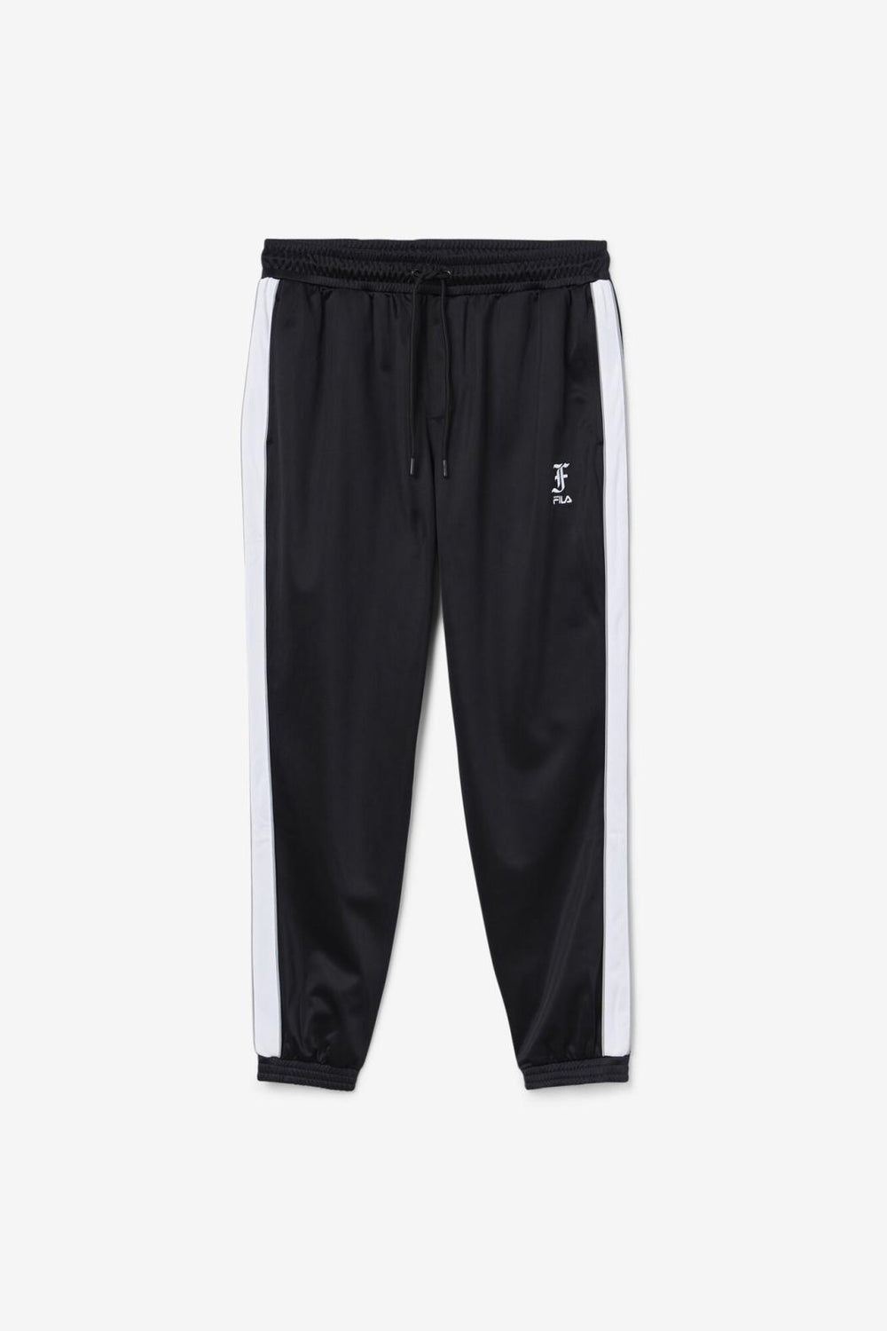 FILA Runi Track Pant 001 BLACK / WHITE / MONUMENT | Men Sweatsuits &amp; Tracksuits