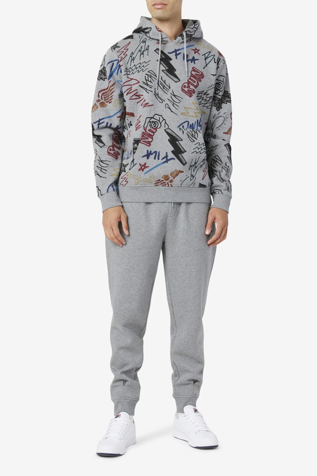 FILA Sanani Hoodie 027 VARSITY HEATHER | Men Sweatshirts &amp; Hoodies