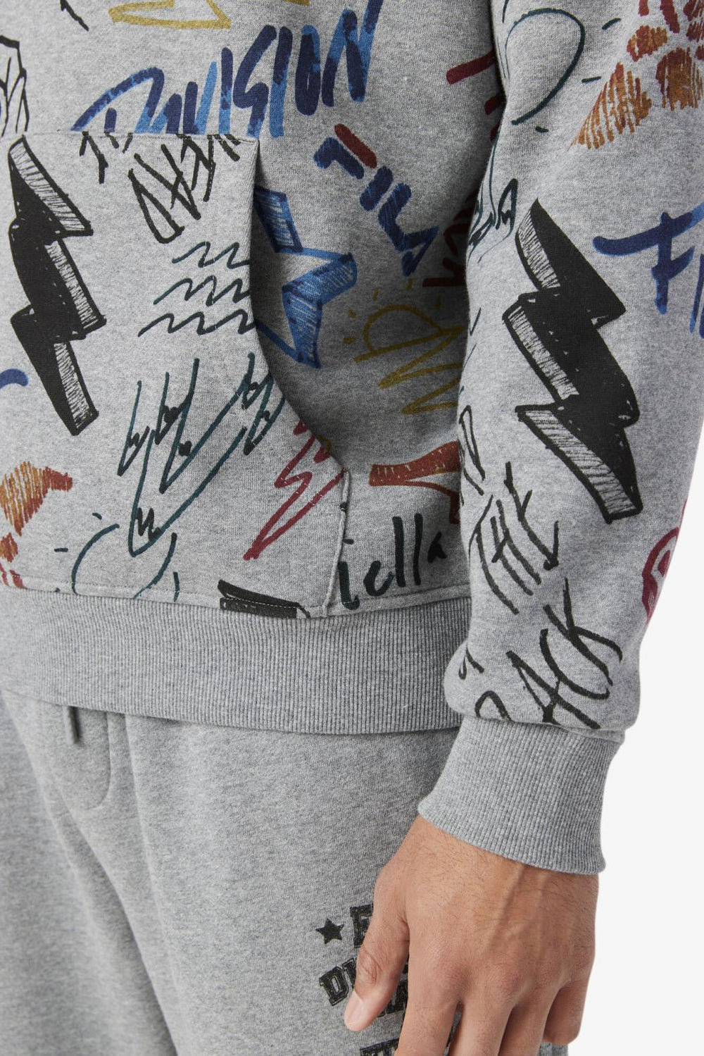 FILA Sanani Hoodie 027 VARSITY HEATHER | Men Sweatshirts &amp; Hoodies