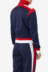 FILA Sandy Track Jacket 410 FILA NAVY / FILA RED / WHITE | Women Jackets &amp; Outerwear