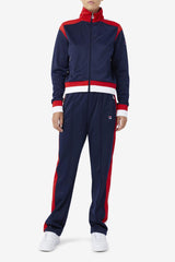 FILA Sandy Track Pant 410 FILA NAVY / FILA RED / WHITE | Women Shorts &amp; Pants