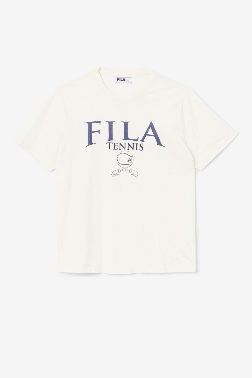 FILA Saran Tee 281 GARDENIA / FILA NAVY | Men Tops