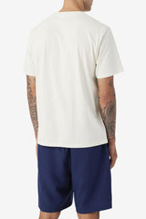 FILA Saran Tee 281 GARDENIA / FILA NAVY | Men Tops