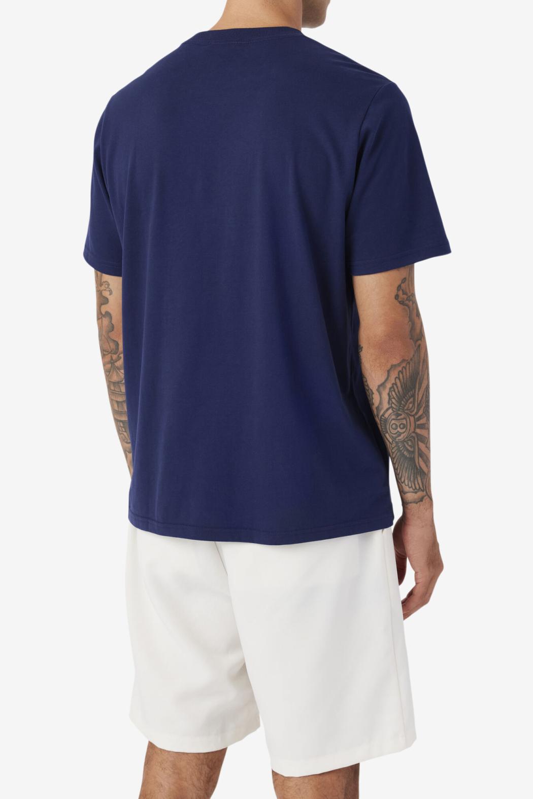 FILA Saran Tee 410 FILA NAVY / GARDENIA | Men Tops