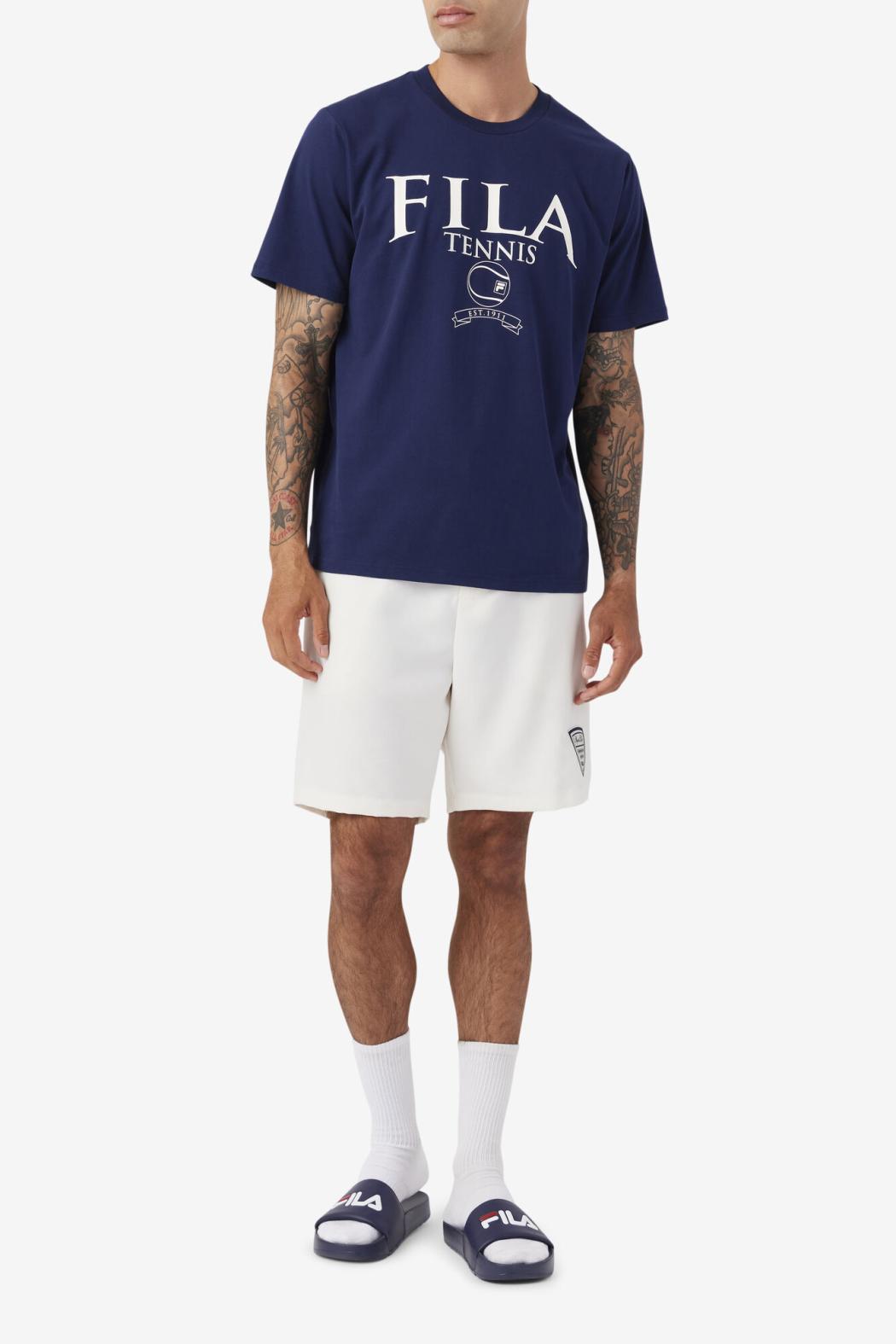 FILA Saran Tee 410 FILA NAVY / GARDENIA | Men Tops