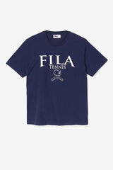 FILA Saran Tee 410 FILA NAVY / GARDENIA | Men Tops