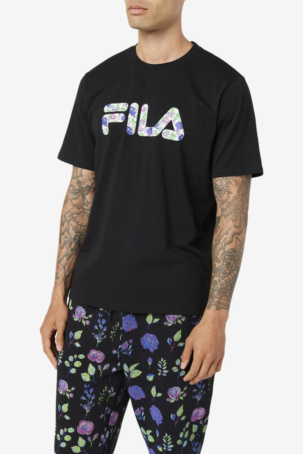 FILA Saranac Tee 001 BLACK | Men Tops