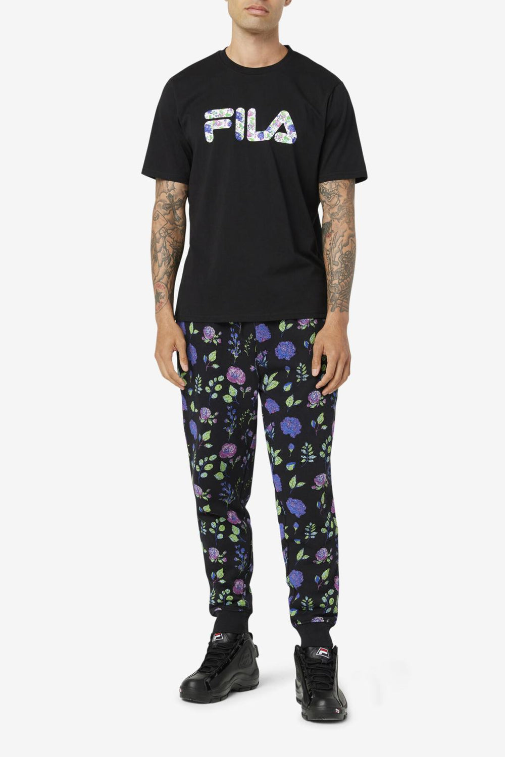 FILA Saranac Tee 001 BLACK | Men Tops