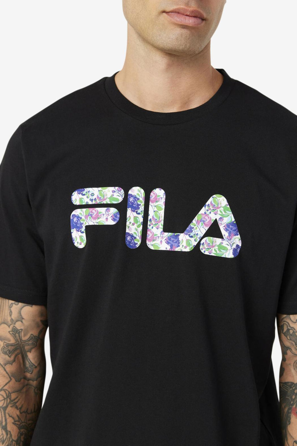 FILA Saranac Tee 001 BLACK | Men Tops