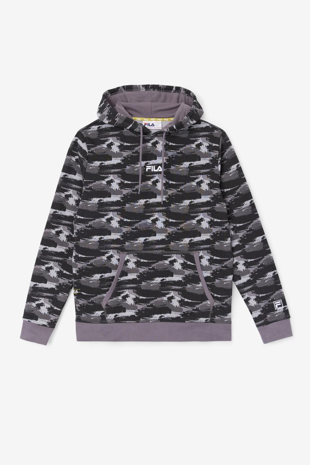 FILA Seneca Hoodie 079 THUNDERSTORM CAMO | Men Sweatshirts &amp; Hoodies