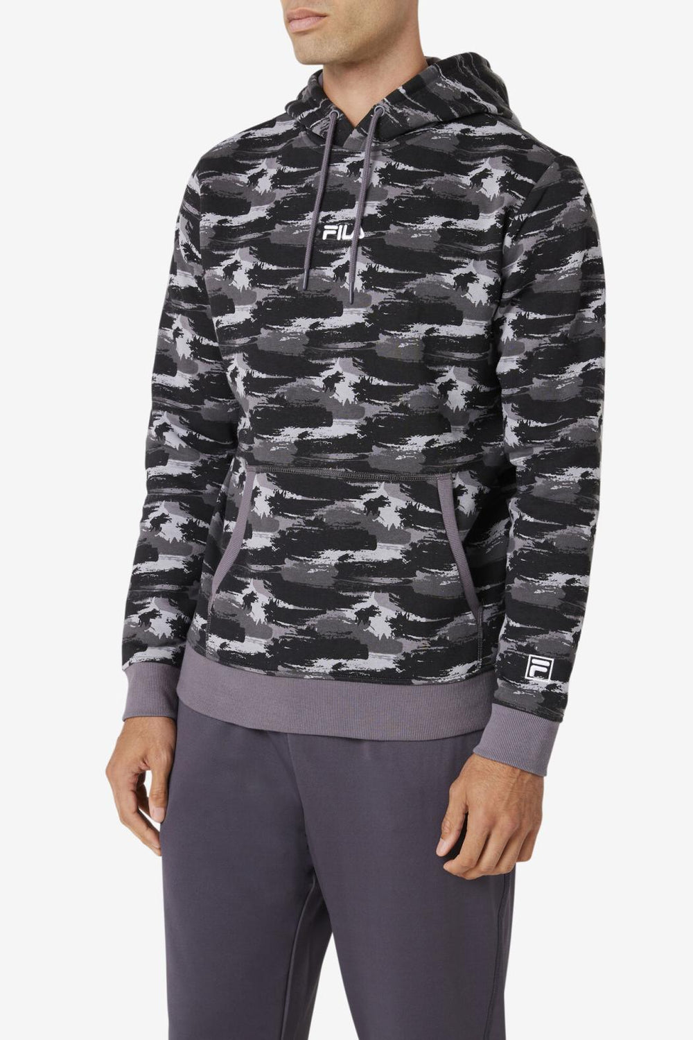 FILA Seneca Hoodie 079 THUNDERSTORM CAMO | Men Sweatshirts &amp; Hoodies